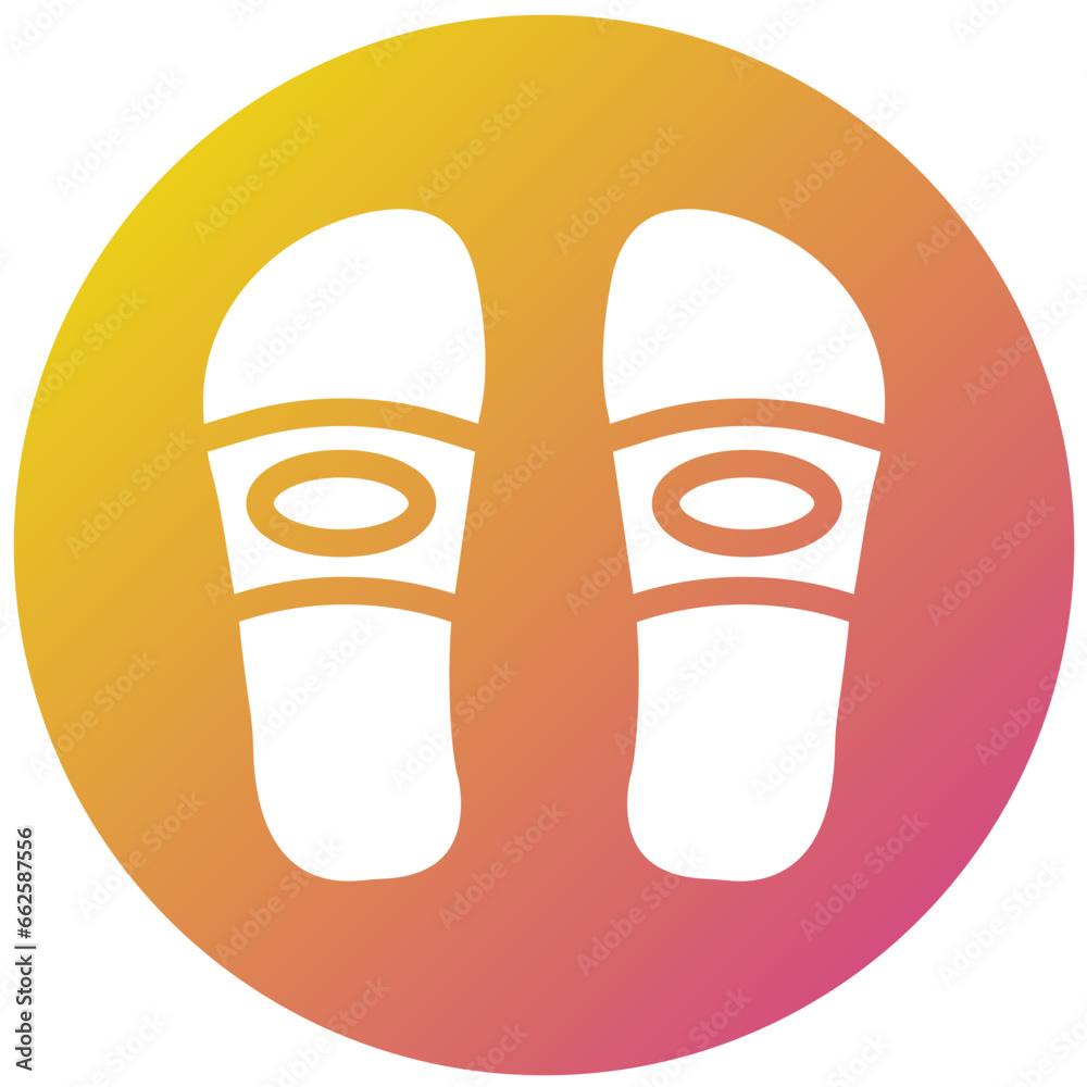 Slippers Vector Icon Design Illustration Slippers Vector Icon Design Illustration