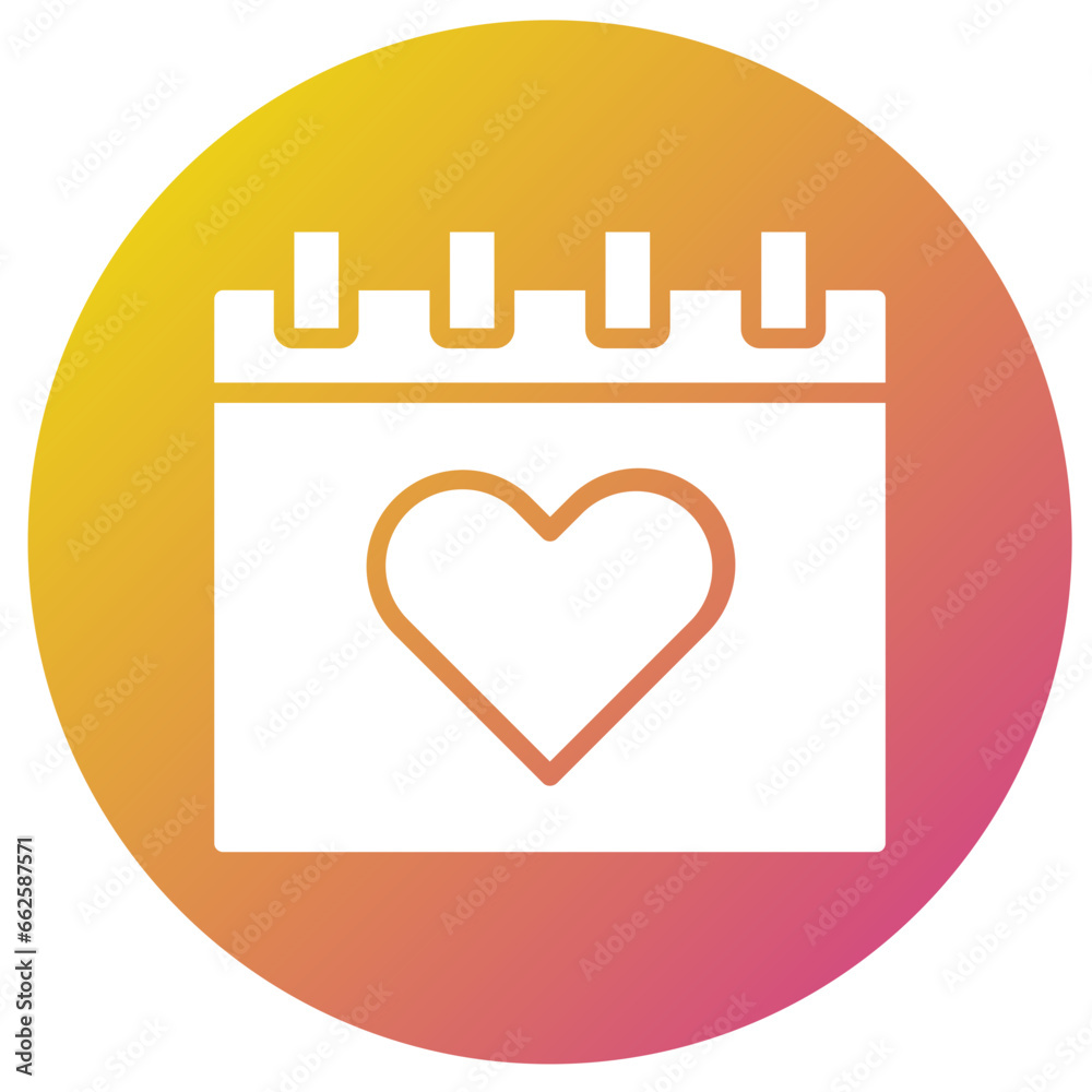 Calendar Vector Icon Design Illustration