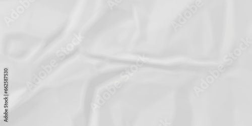 Crumpled paper texture and White crumpled paper texture crush paper so that it becomes creased and wrinkled. Old white crumpled paper sheet background texture.	
