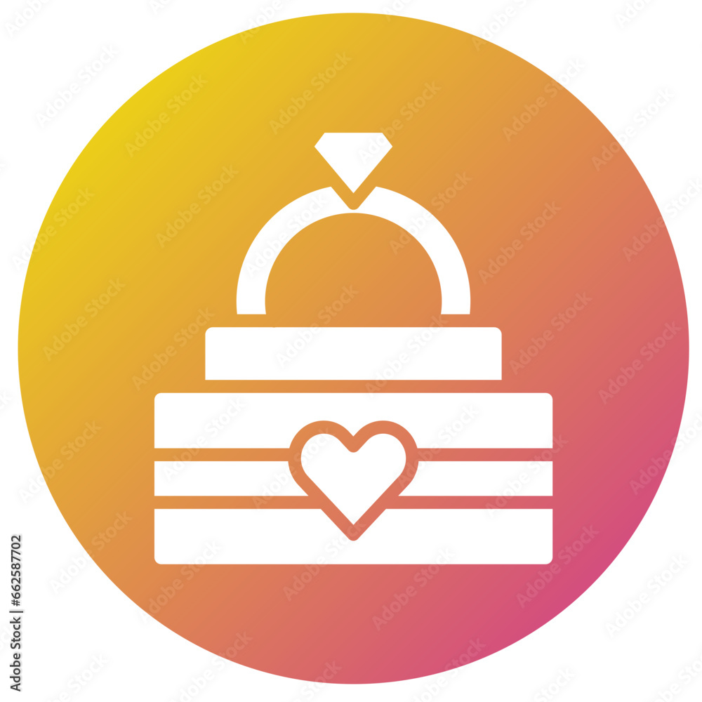 Diamond Ring Vector Icon Design Illustration Diamond Ring Vector Icon Design Illustration