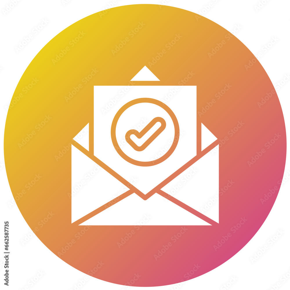 Completed Vector Icon Design Illustration Completed Vector Icon Design Illustration