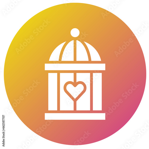 Cage Vector Icon Design Illustration