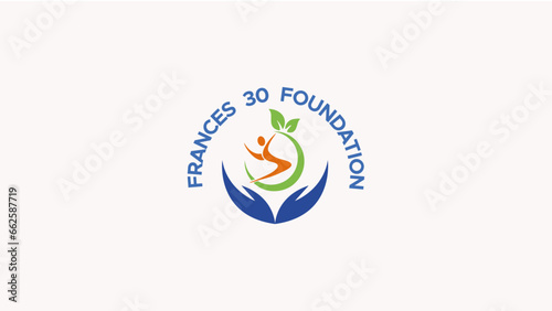 foundation logo, emblem logo, circle logo