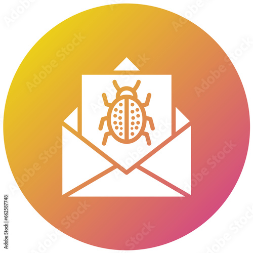 Spam Vector Icon Design Illustration