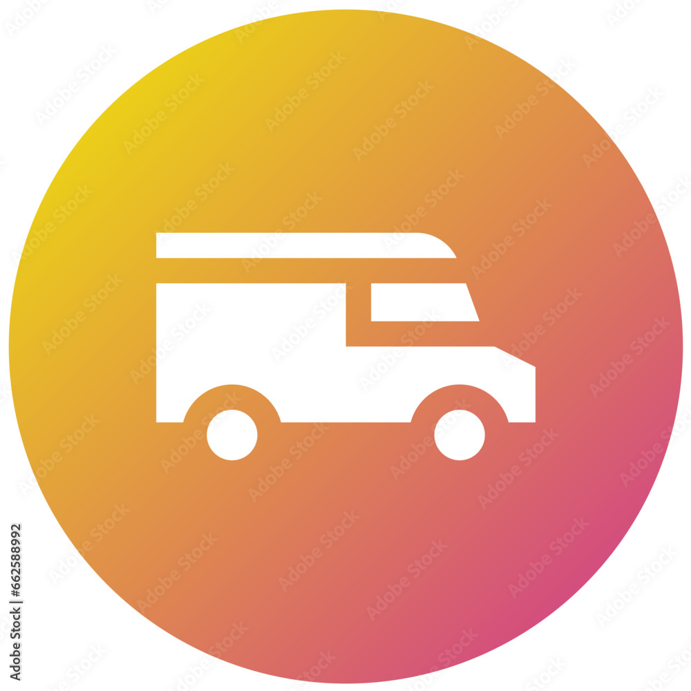 Delivery Van Vector Icon Design Illustration Delivery Van Vector Icon Design Illustration