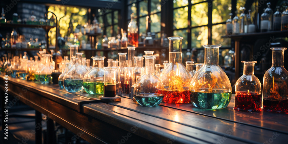 Chemistry Laboratory Equipment and Chemicals