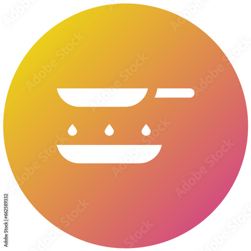Food pan Vector Icon Design Illustration