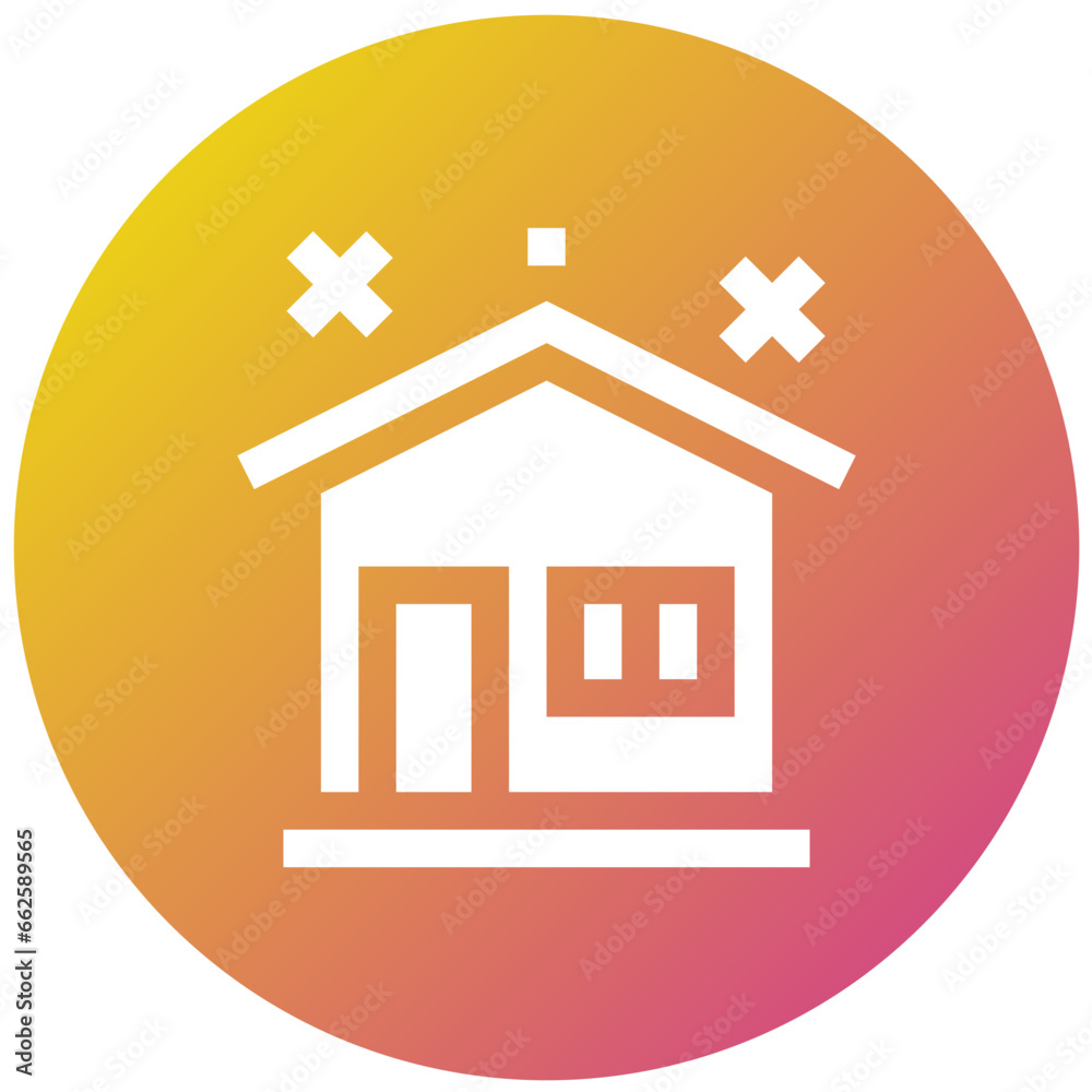 Clean house Vector Icon Design Illustration Clean house Vector Icon Design Illustration