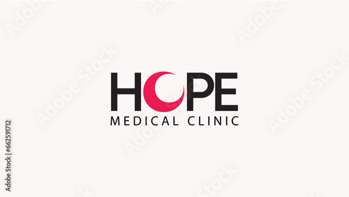medical logo, word mark logo,clinic logo, hope logo
