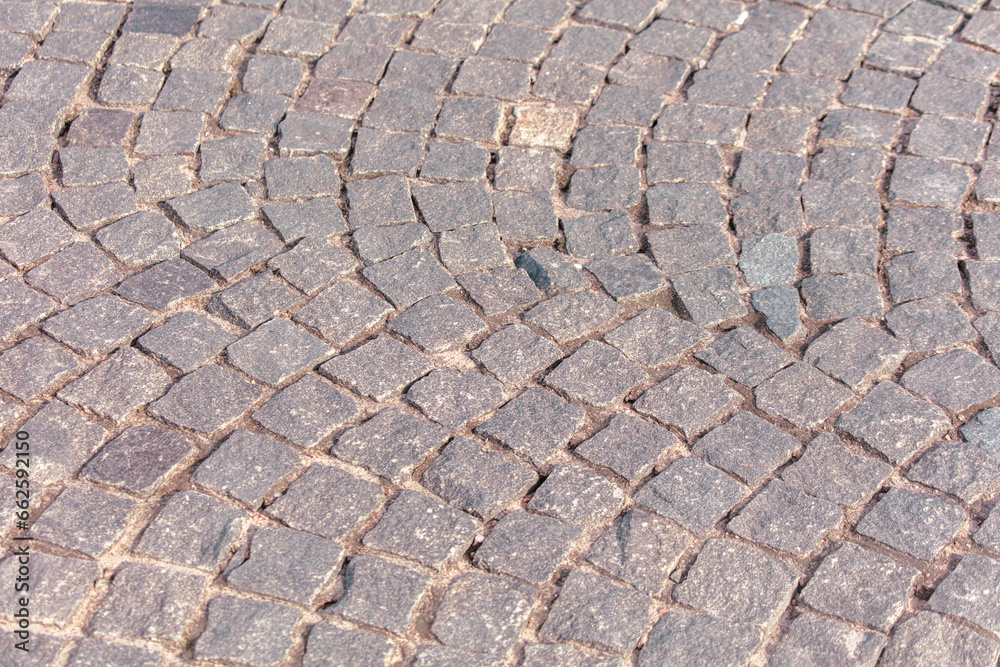 Stone pavement on the sidewalk as an abstract background. Texture Stone pavement on the sidewalk as an abstract background. Texture