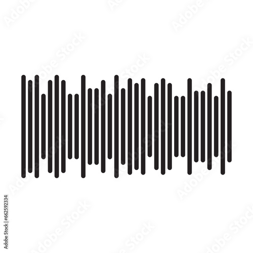 music equalizer icon vector