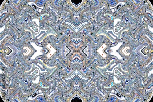 Abstract 3D images, used as sticker prints, fabric patterns, floor tiles, wallpapers, wallpapers.