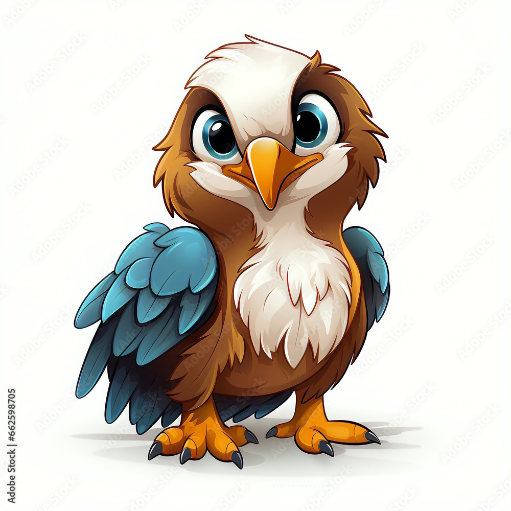 Naklejka premium Playful Dolphin Character