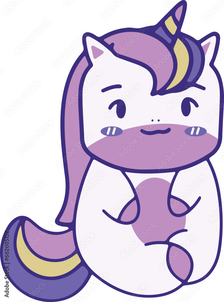 Cute Unicorn Illustration Cute Unicorn Illustration