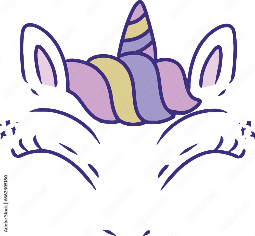 Cute Unicorn Illustration Cute Unicorn Illustration