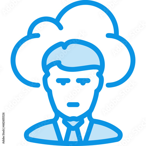 Cloud storage icon symbol vector image. Illustration of the database server hosting cloud system digital design image