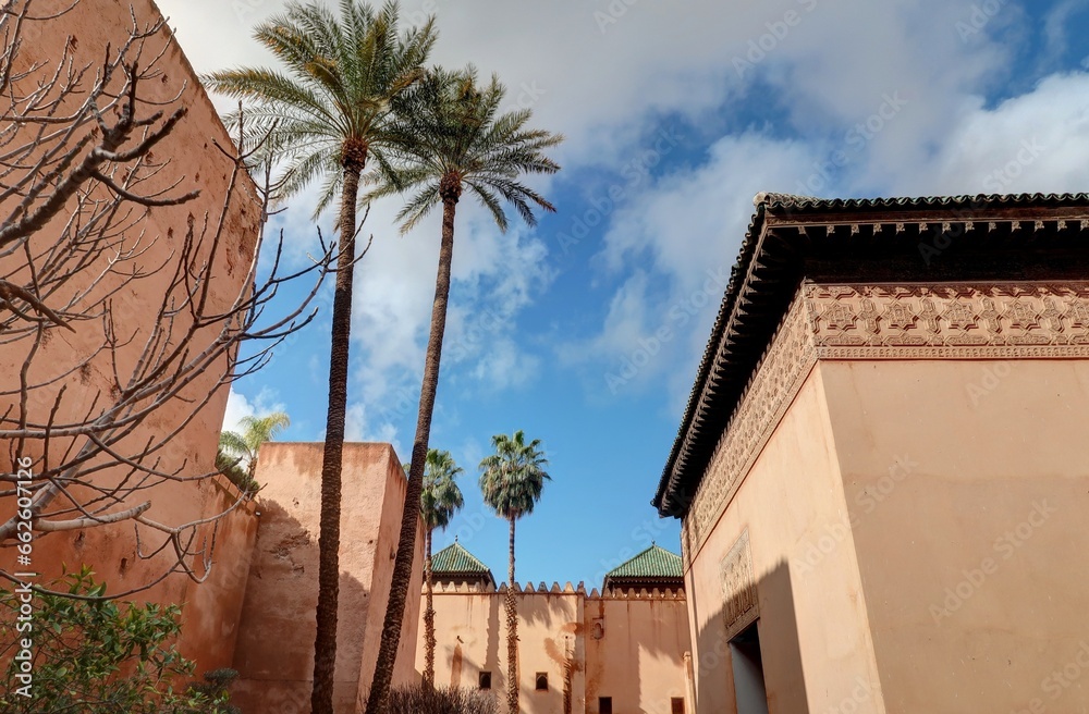 tombeaux des Saadiens à Marrakech Maroc