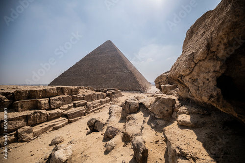 Camino hac  a una pir  mide  Egipto  turismo y viaje