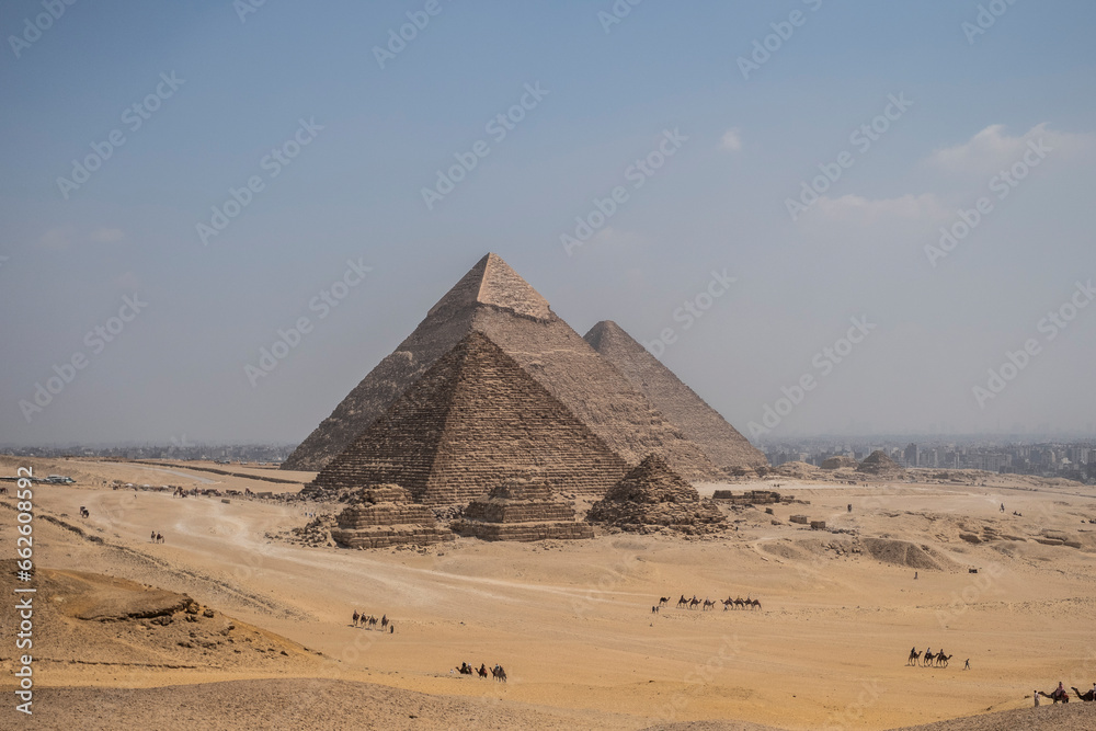 Necròpolis de Gizeh, pirámides de Guiza, Egipto