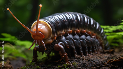 Realistic looking alien lifeform snail creature xenomorph with dramatic lighting  © boti1985