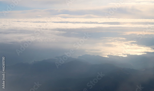 survol du littoral catalan en Espagne © Lotharingia