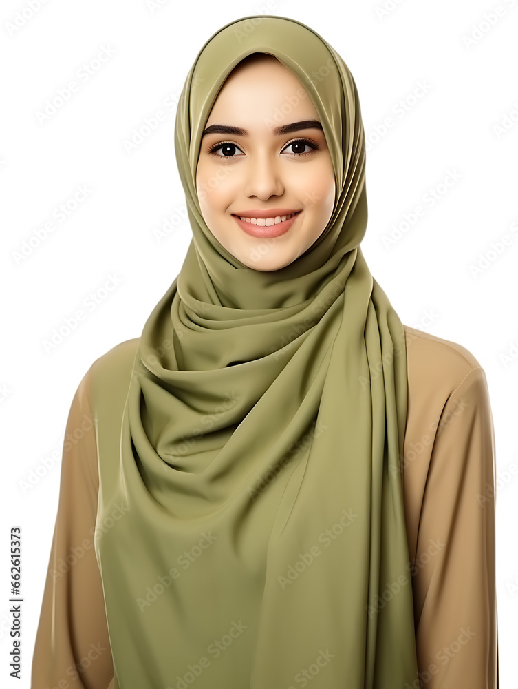 Young muslim woman wearing hijab isolated Young muslim woman wearing hijab isolated