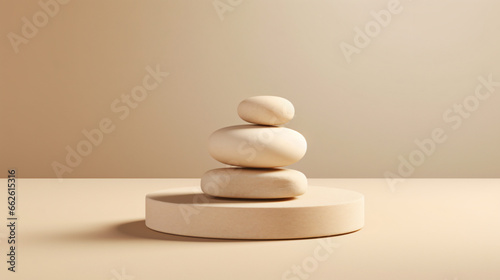 Empty stack of stones