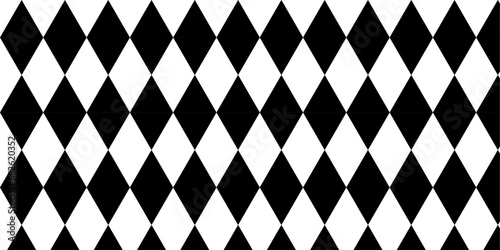 black and white seamless geometric pattern