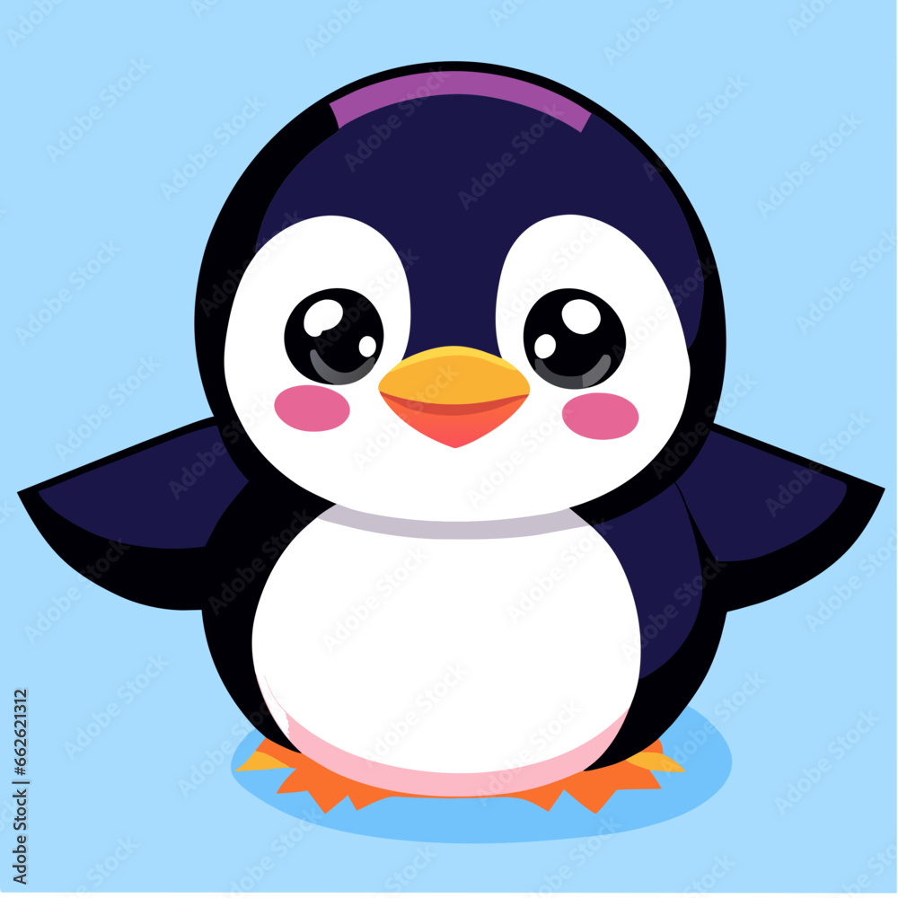 Obraz premium penguin logo
