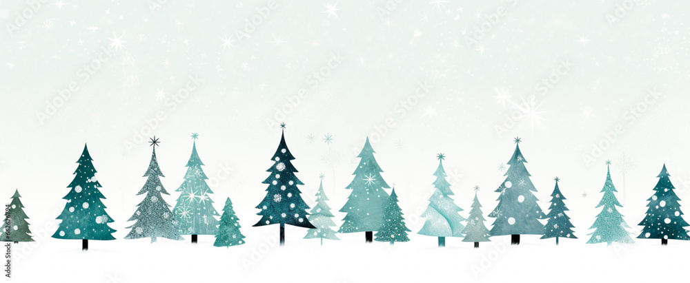 Scandinavian-inspired Christmas design, featuring a stylized fir tree, snow, and chic Christmas toys. Large space perfect for modern festive greetings. Scandinavian-inspired Christmas design, featuring a stylized fir tree, snow, and chic Christmas toys. Large space perfect for modern festive greetings.
