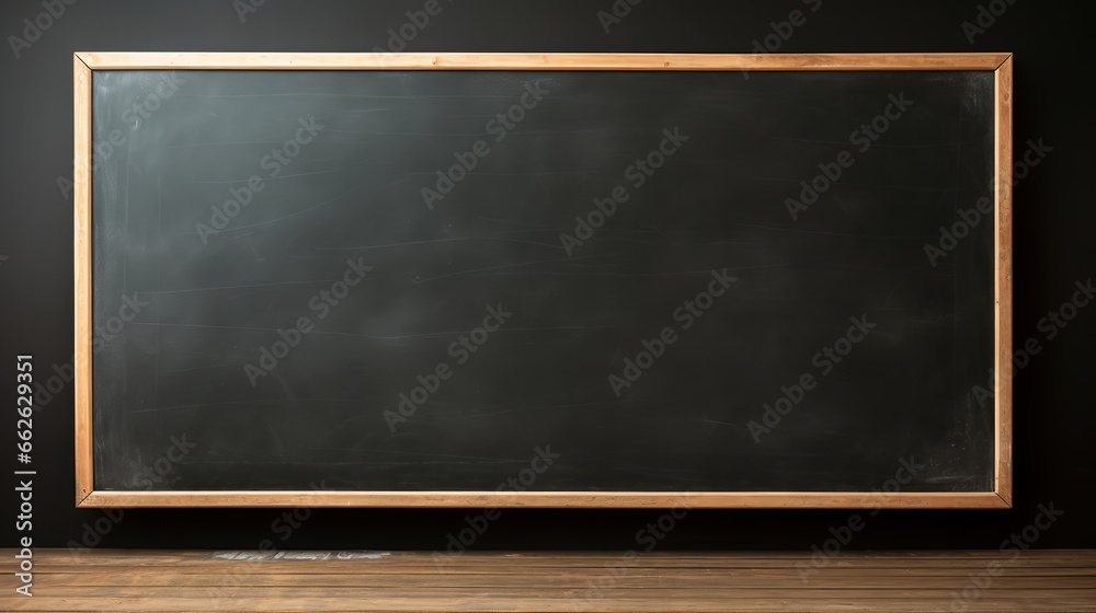 Empty blackboard in front of classroom with chalkboard eraser Background for displaying or editing products. Empty blackboard in front of classroom with chalkboard eraser Background for displaying or editing products.