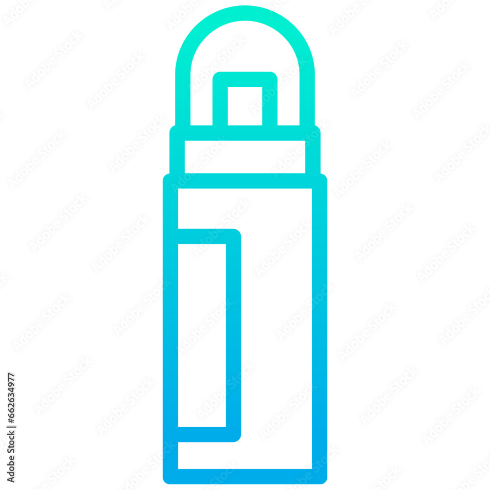 Outline Gradient Spray paint icon