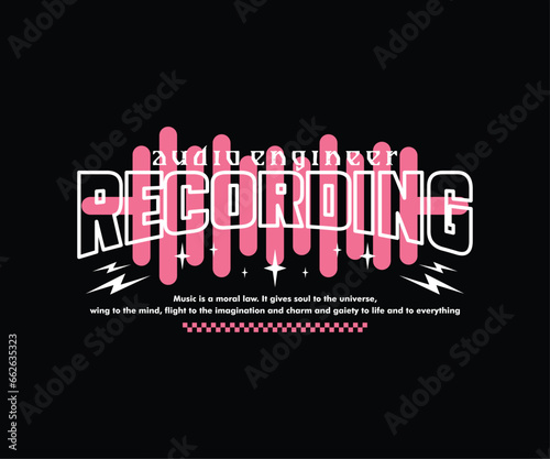 audio wave recording