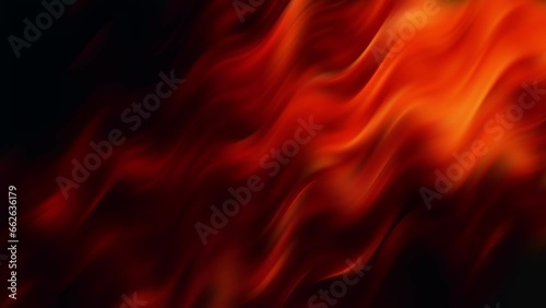 Beautiful light background with artistically arranged flames. Beautiful waves flames.