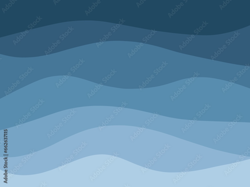 abstract Simple blue wavy Background.monochrome line web wallpaper