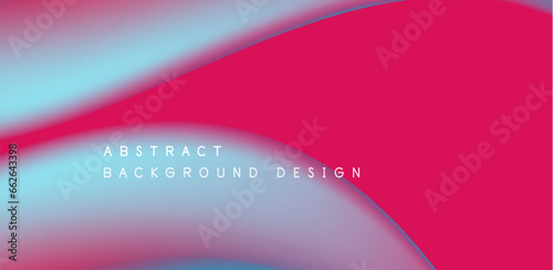 Abstract vector backdrop with fluid, geometric elements. Harmonious blend of form and color, evoking dynamic and captivating visual landscape for wallpaper, banner, background, landing page