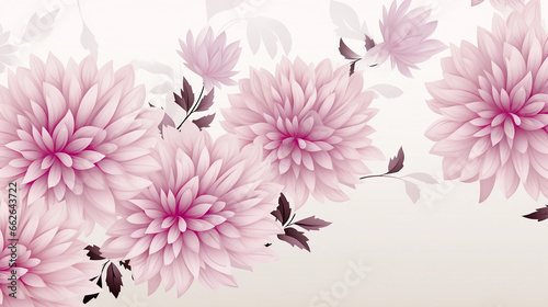 Pink and white chrysanthemum. White purple chrysanthemums flowers 