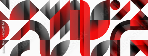 Geometric minimalism with triangles and circles. Blend of basic shapes creating serene, visually pleasing compositions. Wallpaper, banner, background, landing page, wall art, invitation, prints