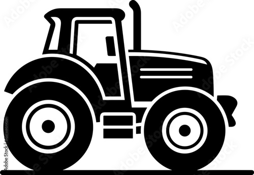 Tractor Icon Illustration photo