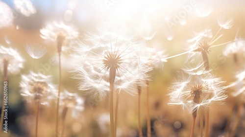 dandelion on the meadow © Dineth Wijeweera