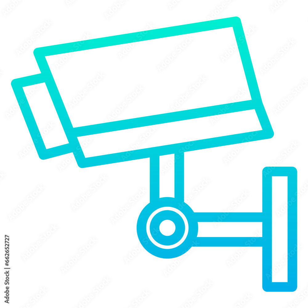 Outline Gradient Valentine Camera icon Outline Gradient Valentine Camera icon