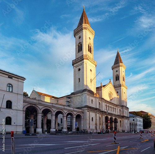 Sankt Ludwig church in Munich - Germany photo