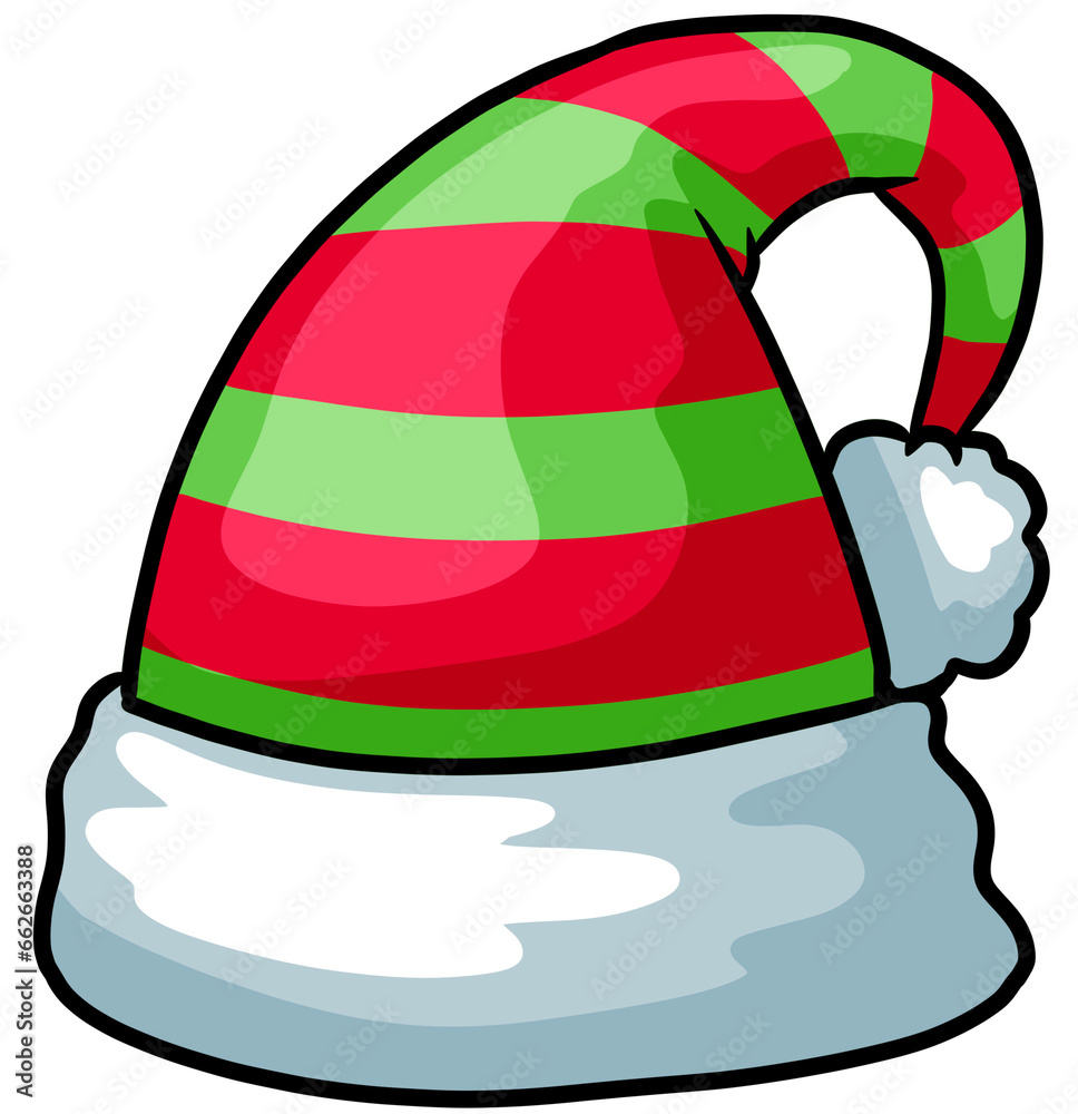 Christmas hats clip art cartoon illustration Christmas hats clip art cartoon illustration