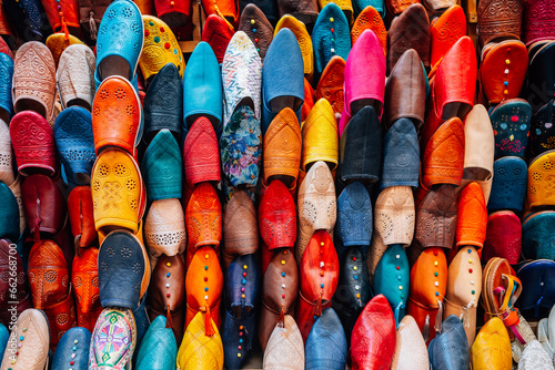 colorful slippers photo