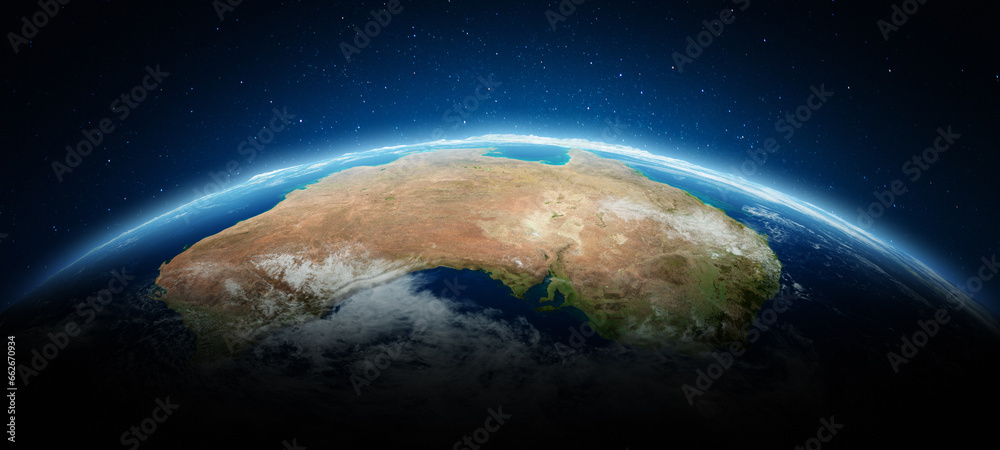 Obraz premium Australia - planet Earth