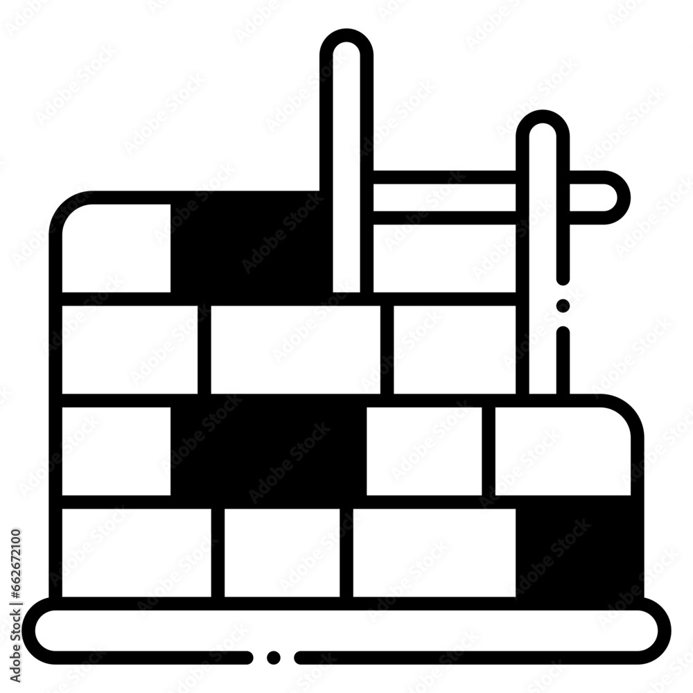 Vector Icon block, Brick, Build, Cement, Masonry Wall Vector Icon block, Brick, Build, Cement, Masonry Wall