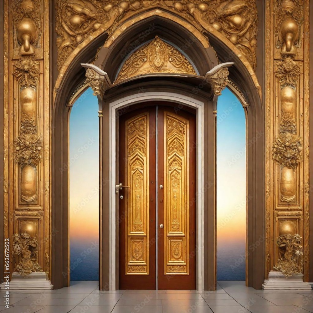 Doors to Paradise. The concept on religions and philosophical topics