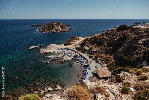 Fototapeta Naklejka Na Ścianę i Meble -  Stegna beach rhodes