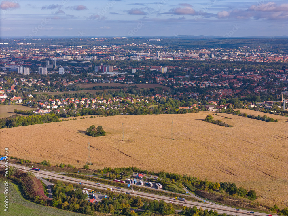 Dresden von oben Dresden von oben