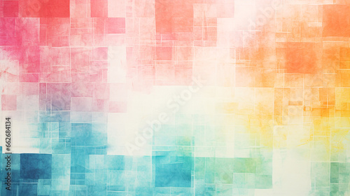 Abstract colorful background. Generative Ai image.